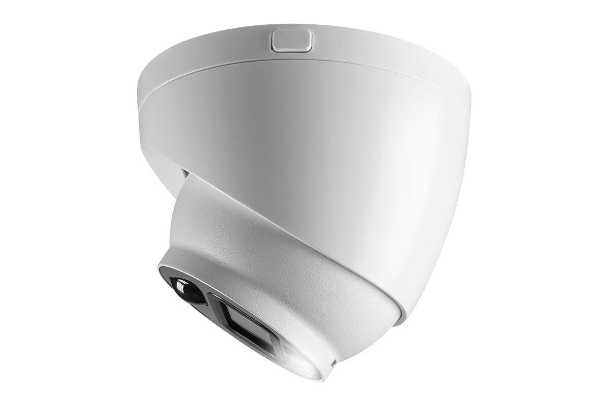 4K Ultra HD Active Deterrence Dome Security Camera