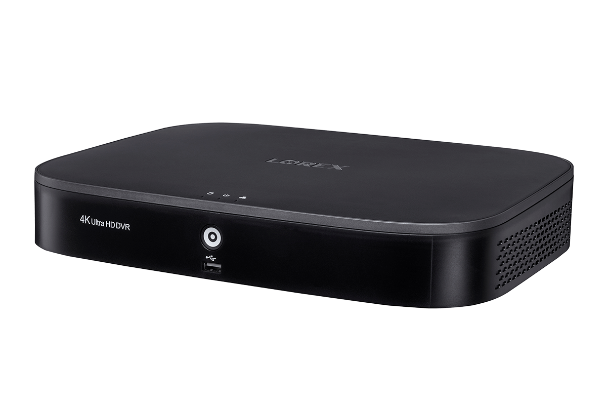 4K Ultra HD Security System with 4K (8MP) Active Deterrence Cameras featuring Advanced Person/Vehicle Detection