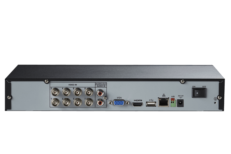 8 Channel Security DVR with HD Recording