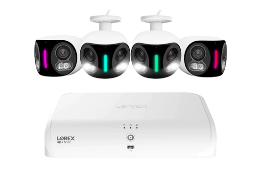 Lorex Fusion Series 4K 16 Camera Capable (8 Wired + 8 Fusion Wi-Fi) 2TB Wired System with H20 IP Dual Lens Cameras - 4