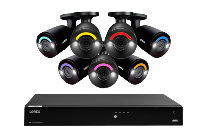 Lorex Fusion 4K 16 Camera Capable (16 Wired or Wi-Fi) 4TB Wired NVR System with Seven H14 IP Bullet Cameras - Amazon