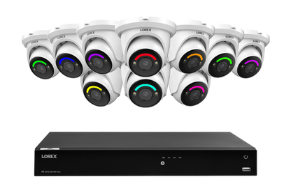 Lorex Fusion Series 4K 16 Camera Capable (Wired or Fusion Wi-Fi) 4TB Wired NVR System with Wired 4K IP Bullet Cameras - 10