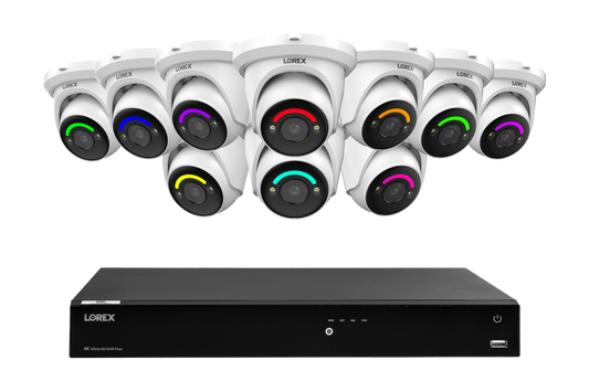 Lorex Fusion Series 4K 16 Camera Capable (Wired or Fusion Wi-Fi) 4TB Wired NVR System with Wired 4K IP Bullet Cameras - 10