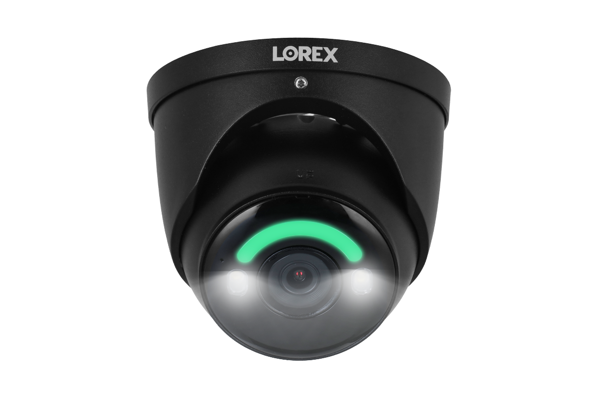 Lorex Fusion 4K 16 Camera Capable (8 Wired and 8 Wi-Fi) 2TB Wired NVR System with Dome Cameras Featuring Smart Security Lighting