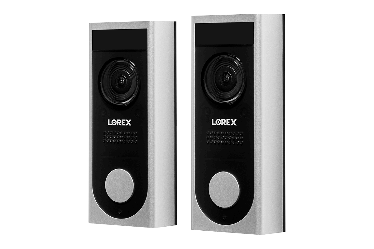 1080p Wi-Fi Video Doorbell, 2-Pack