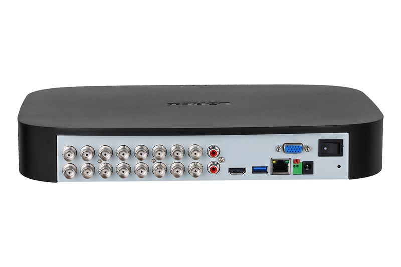 1080p 16-Channel Wired DVR Security System with 8 Active Deterrence Cameras, Smart Motion Detection and Face Recognition