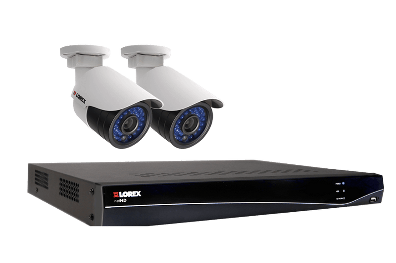 HD Security Camera System with 4 Channel NVR