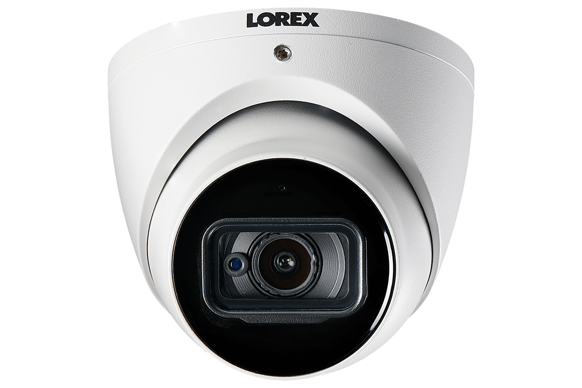 4K Ultra HD Resolution 8MP Outdoor Dome Camera with 150 Night Vision