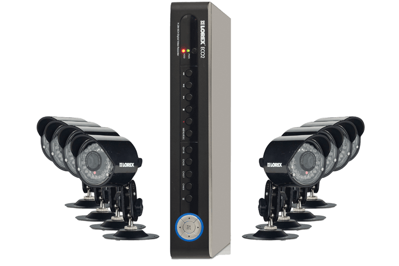 Security camera DVR system ECO2 series 8 channel 
