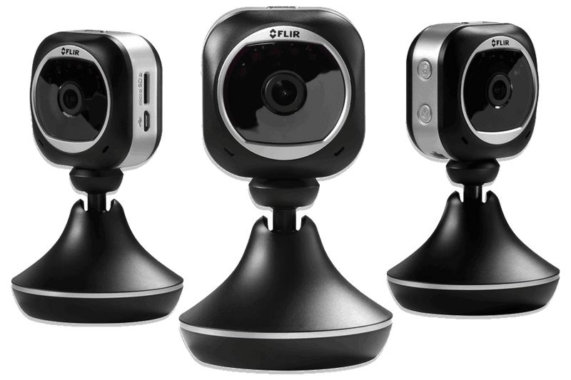 1080p Wifi Security Cameras with Cloud Recording, Night Vision and Audio-3 Pack