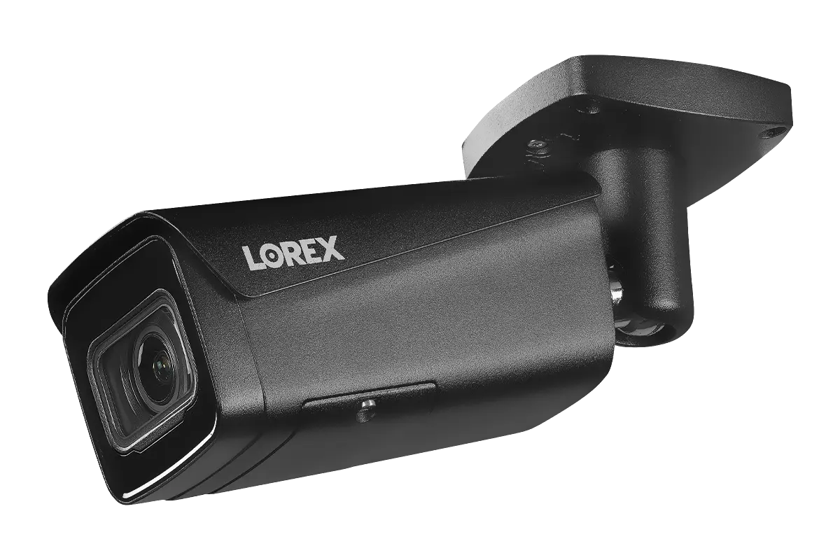 Lorex 4K IP Wired Bullet Security Camera with Motorized Varifocal Lens, Real-Time 30FPS Recording and IK10 Vandal Proof