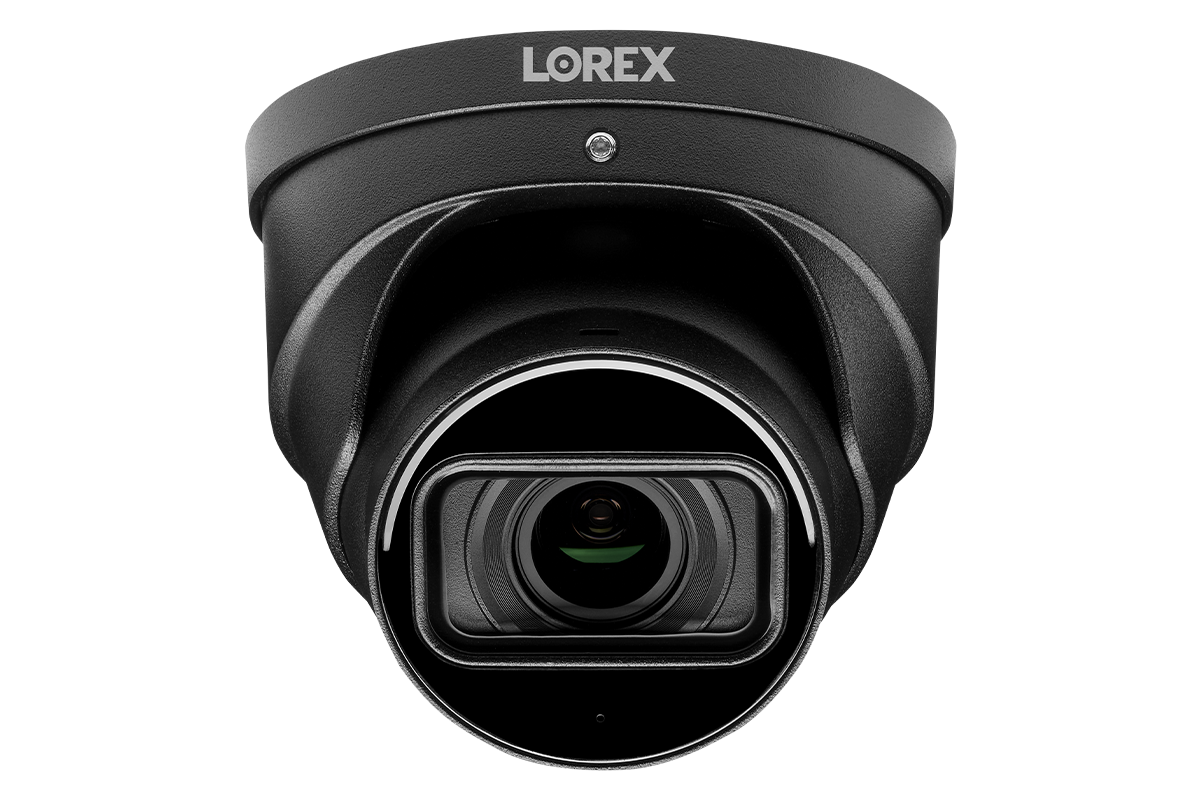 Lorex 4K IP Wired Dome Security Camera with Motorized Varifocal Lens, Real-Time 30FPS Recording and Listen-In Audio