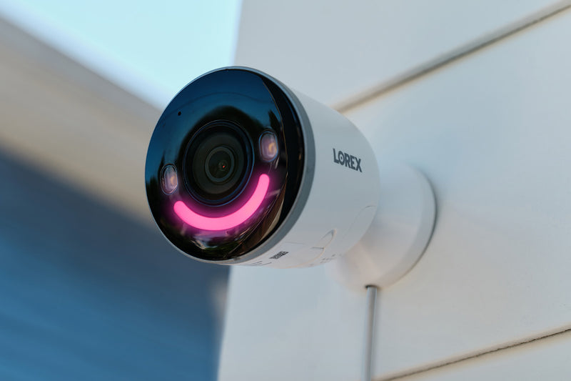 Lorex 4K Spotlight Indoor/Outdoor Wi-Fi 6 Security Camera with Smart Security Lighting - 2 Pack