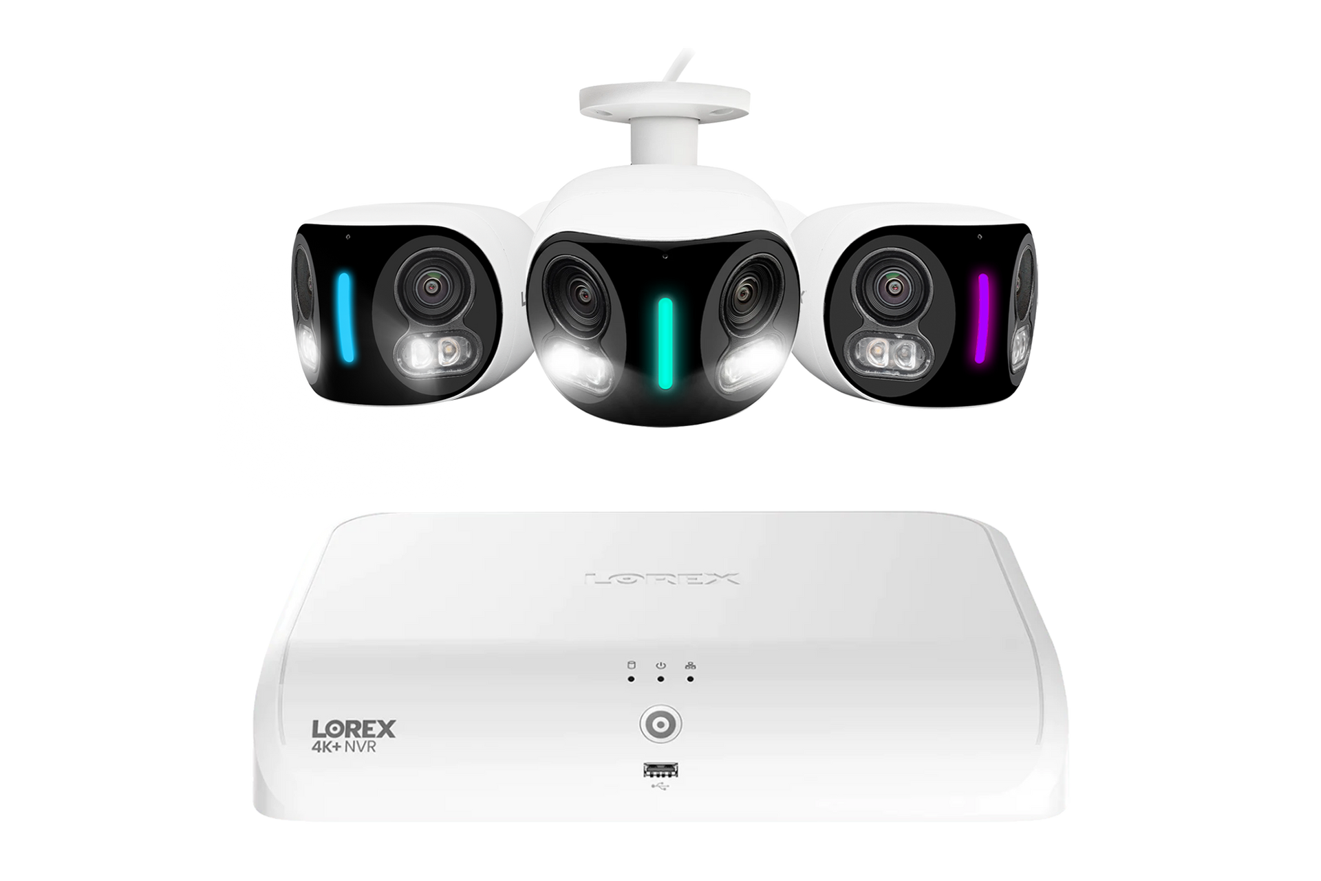 Lorex 4K 16 Camera Capable (8 Wired + 8 Fusion Wi-Fi ) 2TB Wired NVR S