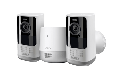 2K Wire-Free, Battery-operated Security System - 2 Cameras