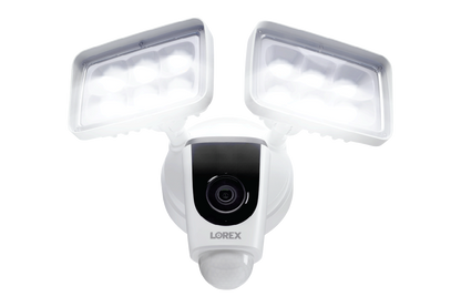 8-Channel NVR Fusion System with Six 4K Smart Deterrence IP Dome Security Cameras, Wi-Fi Floodlight and Indoor Camera