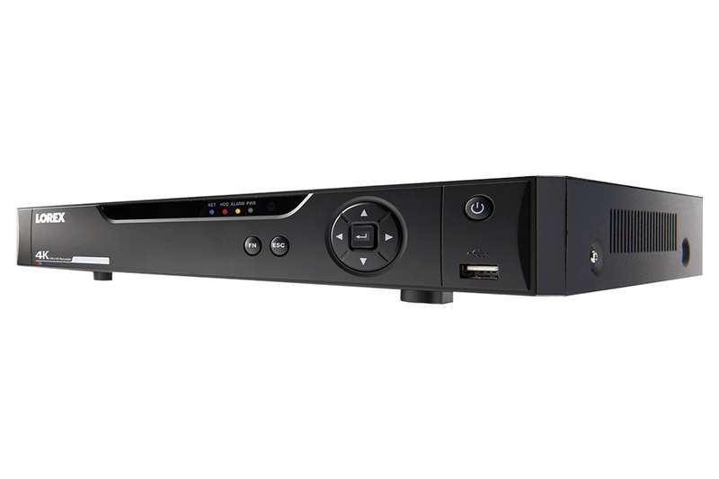 4K Ultra HD Digital Video Surveillance Recorder, 2TB Hard Drive