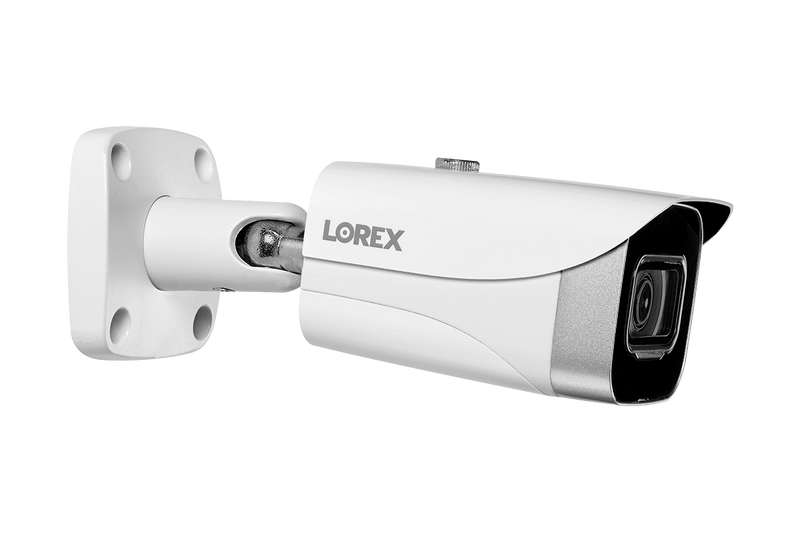 Lorex Fusion 4K 16 Camera Capable (8 Wired + 8 Wi-Fi) 2TB NVR System with 4 IP Bullet Cameras, One 2K Pan-Tilt Camera and One 2K Indoor Wi-Fi Camera