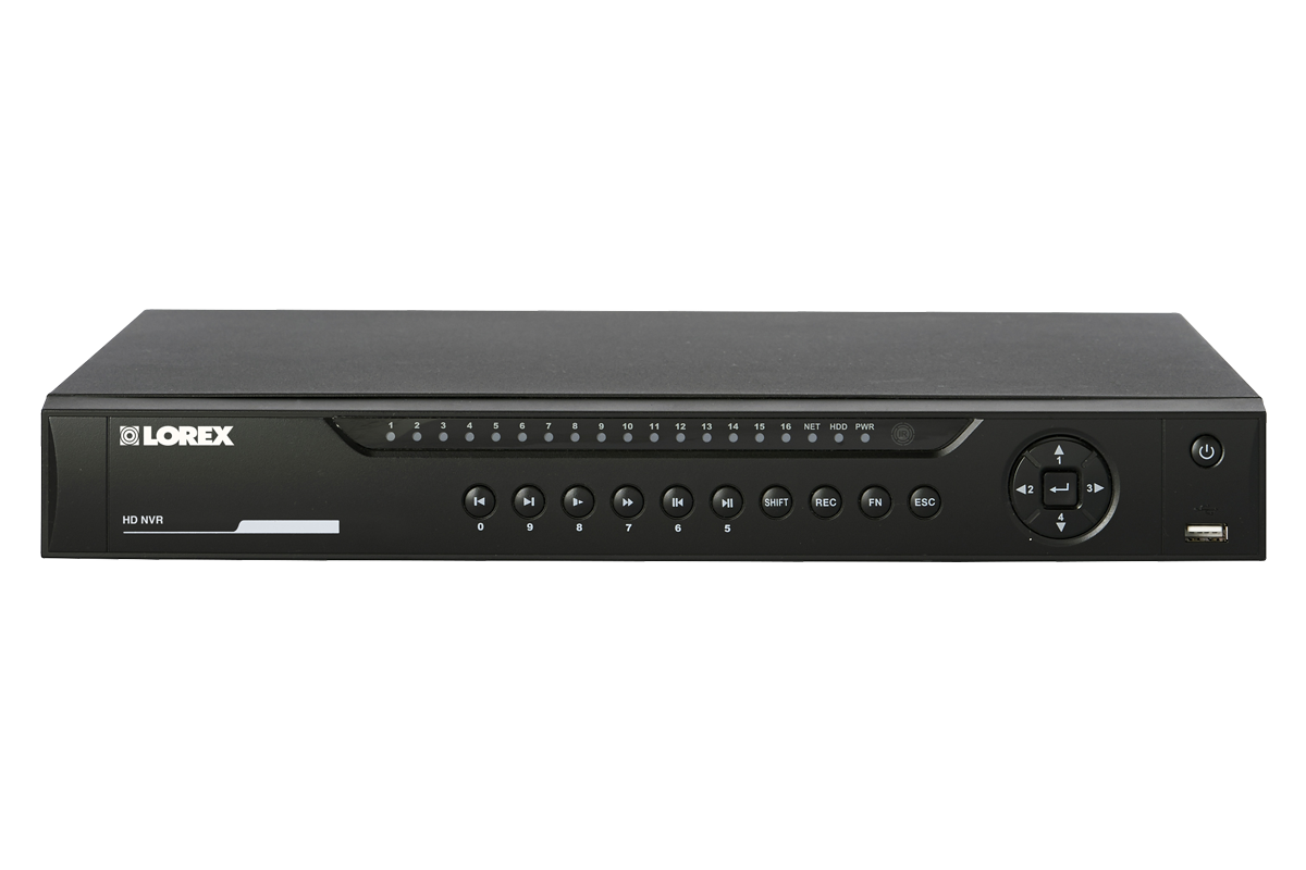 4K Security NVR with Active Deterrence Compatibility and 4TB Hard Drive