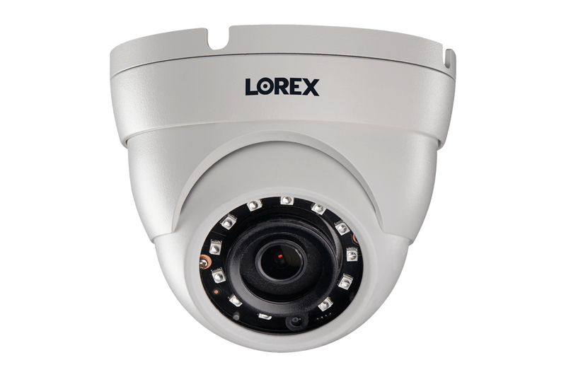 Complete Home Security System featuring 4K Ultra HD DVR, Four 1080p HD Dome Cameras and Monitor