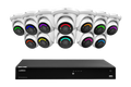 Lorex Fusion Series 4K 16 Camera Capable (Wired or Fusion Wi-Fi) 6TB Wired NVR System with H12 Wired 4K IP Dome Cameras