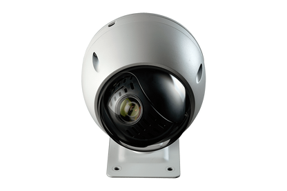 8 Channel IP Security Camera System featuring Four 2K Resolution Cameras, Audio and PTZ Function