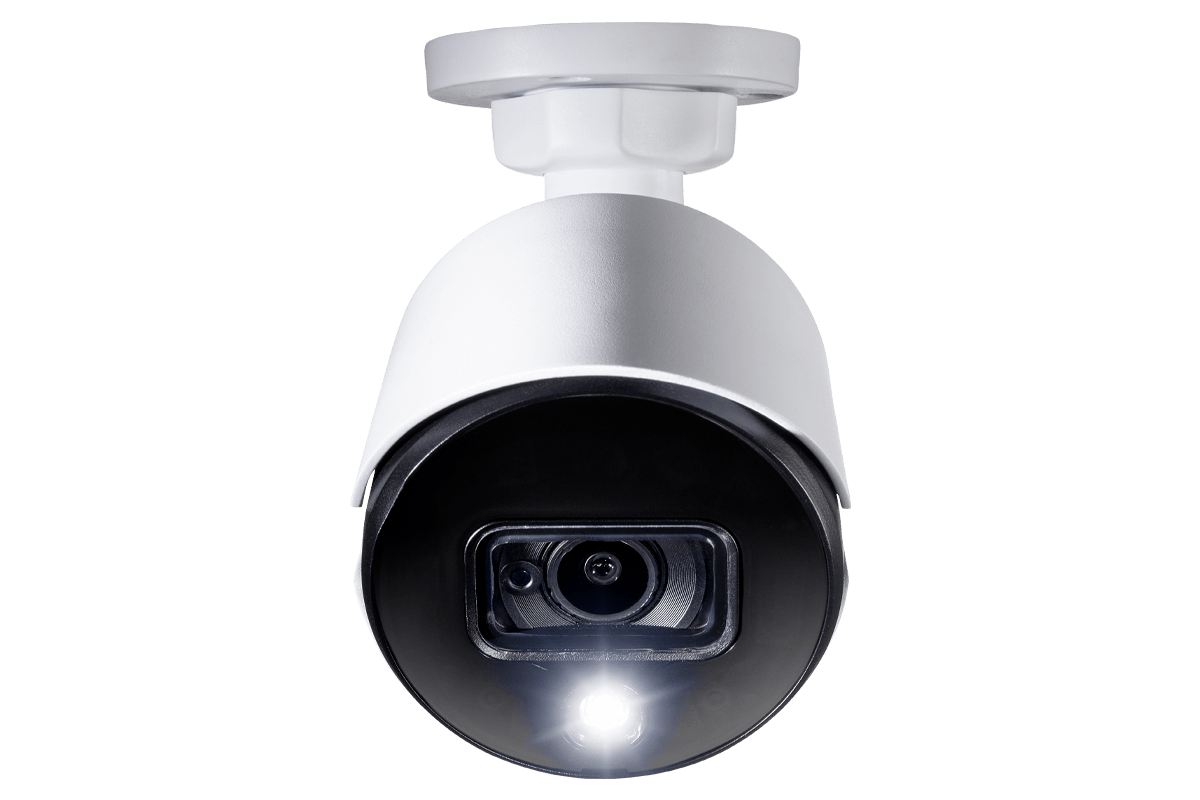 4K Ultra HD Active Deterrence Security Camera with Color Night Vision