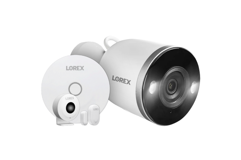 2K Spotlight Wi-Fi Security Camera Plus Sensor Kit