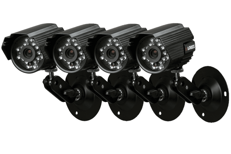 Out door security cameras with night vision (4 Pack)