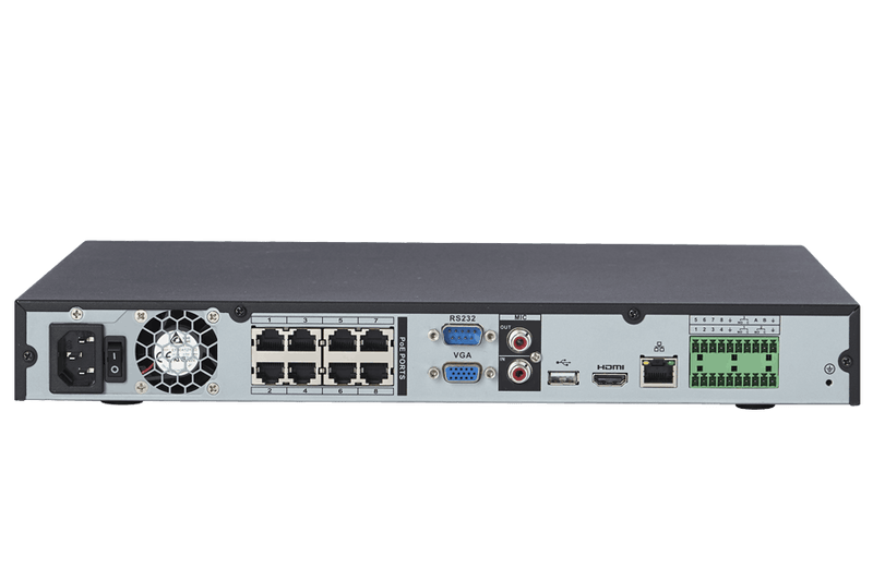 16-Channel HD NVR with Weatherproof HD IP Cameras