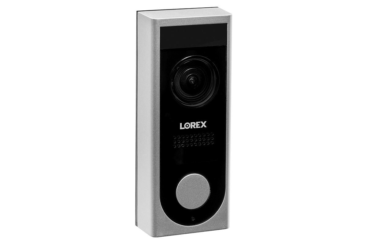 Lorex Smart Home Security Center with Two 1080p Outdoor Wi-Fi Cameras and HD Video Doorbell