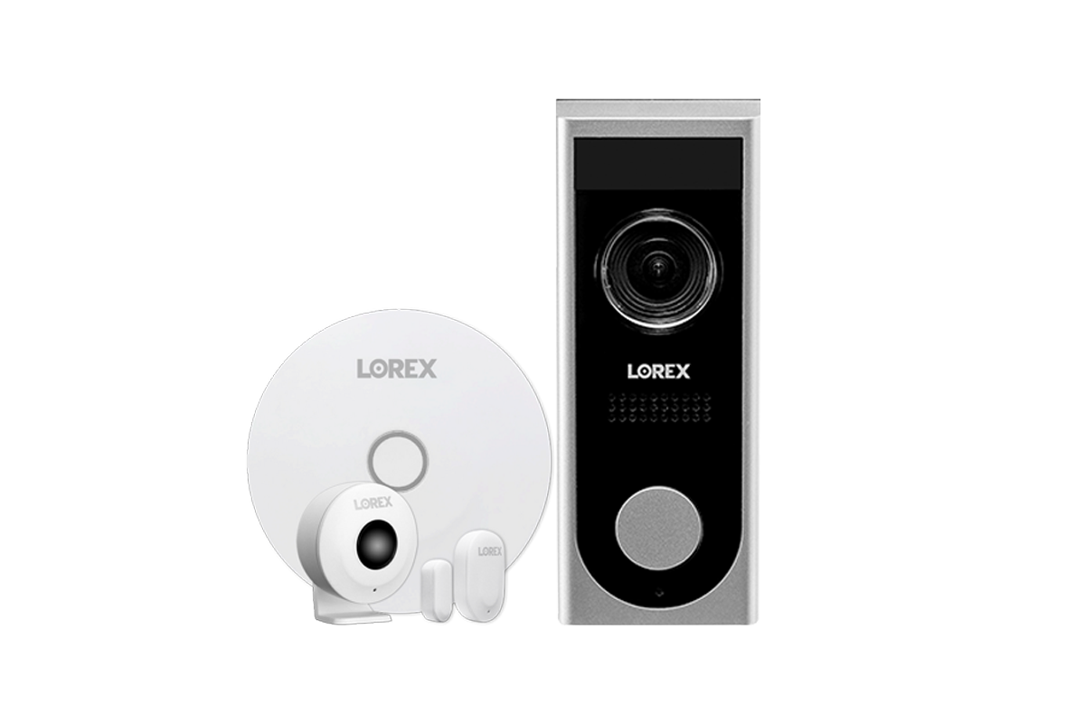 Video doorbell and sensor kit