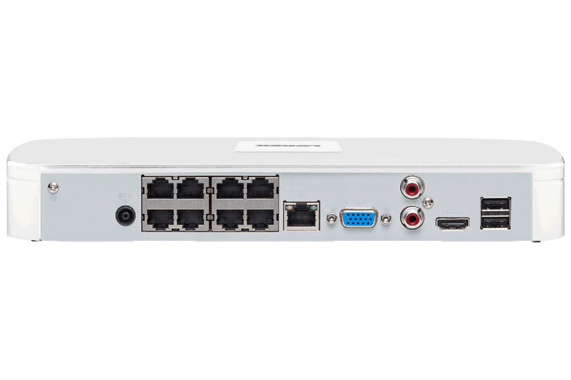 4K ULTRA HD NVR with 8 Channels and Lorex Cloud