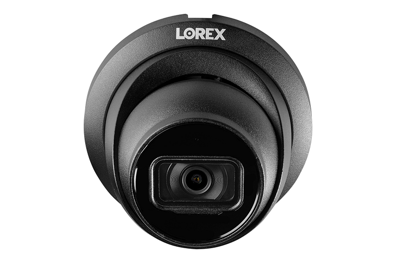 Lorex 4K (16 Camera Capable) 4TB Wired NVR System with Nocturnal 3 Smart IP Dome Cameras with Listen-In Audio and 30FPS