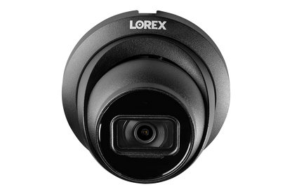 Lorex 4K (32 Camera Capable) Wired NVR System with Nocturnal 3 Smart IP Dome Cameras Featuring Listen-In Audio and 30FPS Recording