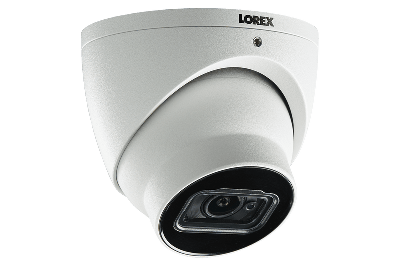 4K Ultra HD Resolution 8MP Outdoor Dome Camera with 150 Night Vision