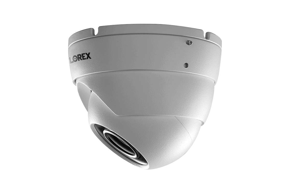 2K Super HD 8-Channel Security System with Eight 2K (5MP) Dome Cameras, Advanced Motion Detection and Voice Control