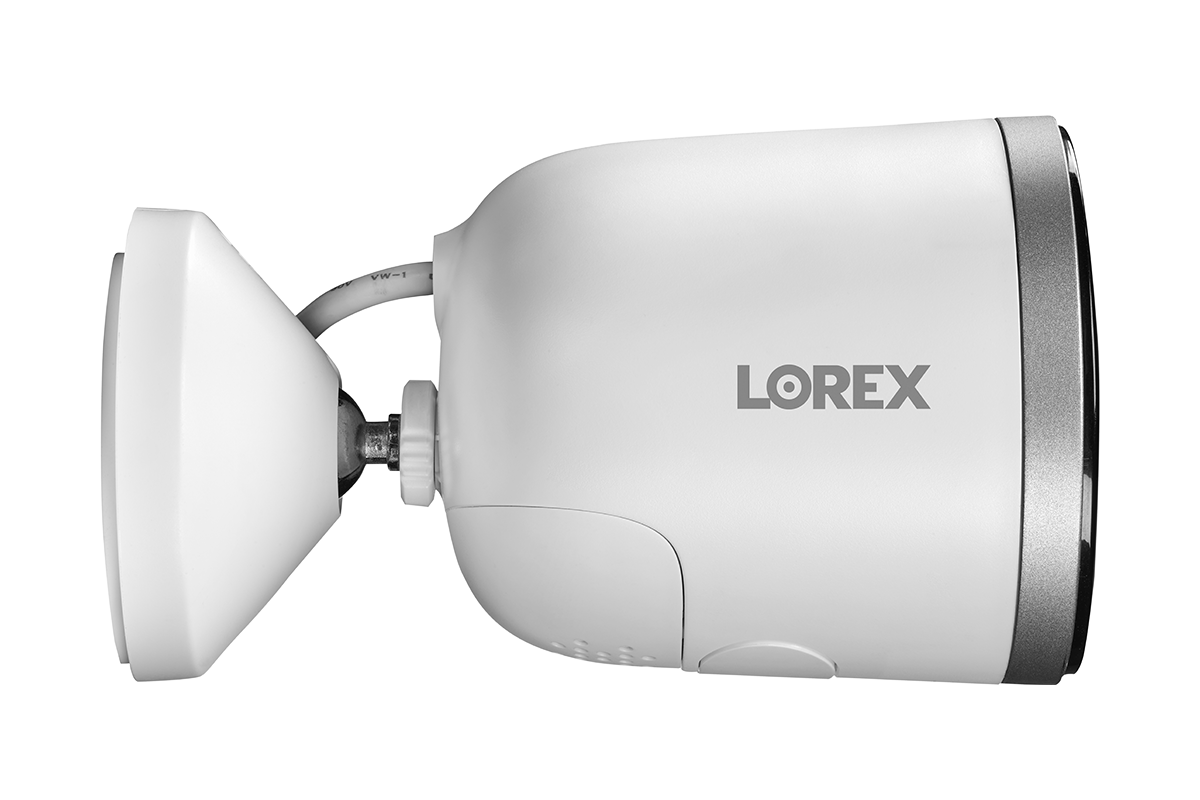 Lorex Fusion 4K 16-channel 2TB Wired NVR System with Eight 4K Deterrence Bullet Wired and Four 2K Spotlight Wi-Fi Cameras