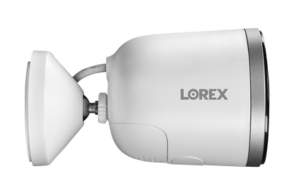 Lorex Fusion 4K 16-channel 2TB Wired NVR System with Eight 4K Deterrence Bullet Wired and Four 2K Spotlight Wi-Fi Cameras