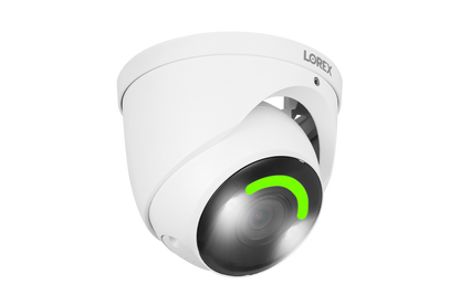 Lorex Fusion Series 4K 16 Camera Capable (Wired or Fusion Wi-Fi) 4TB Wired NVR System with H16 IP Dome Cameras