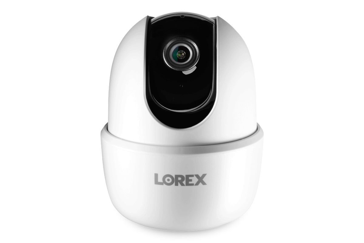 Lorex 1080p Full HD Smart Indoor Wi-Fi Pan-Tilt Security Camera - Open Box