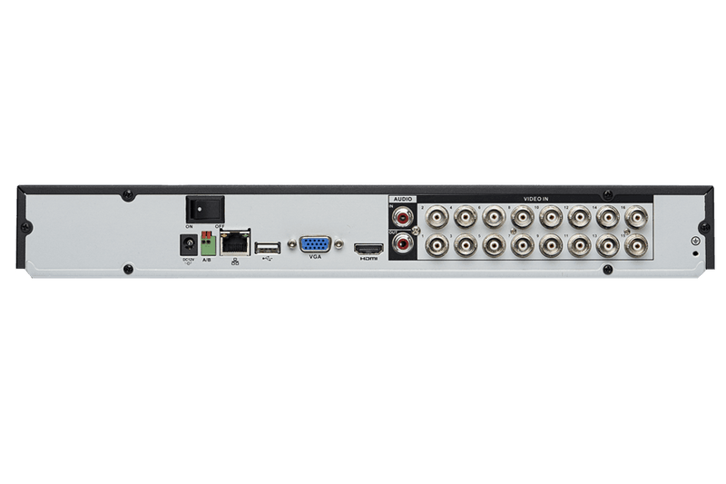 16 Channel Series Security DVR system with 8 HD 1080p Cameras