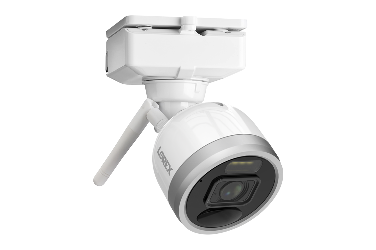 1080p HD Wire-Free Security System with 2 Battery-Operated Active Deterrence Cameras and Person Detection