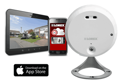Home WiFi HD camera with remote viewing, audio and night vision