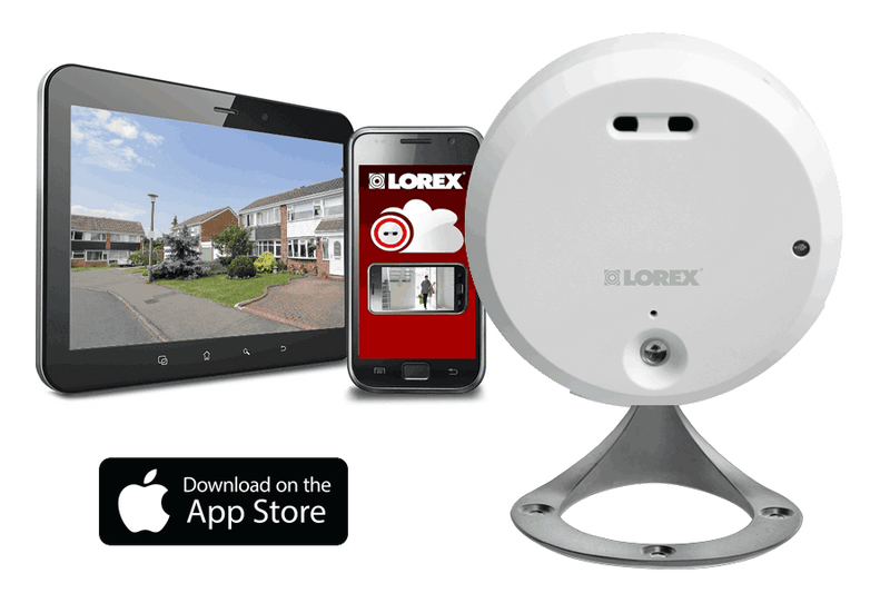 Home WiFi HD camera with remote viewing, audio and night vision