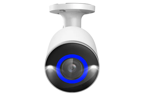 Lorex Fusion 4K 16 Camera Capable (8 Wired + 8 Wi-Fi) 2TB NVR System with 4 Smart Security Lighting Bullet Cameras, One 2K Wired Doorbell and Sensor Kit