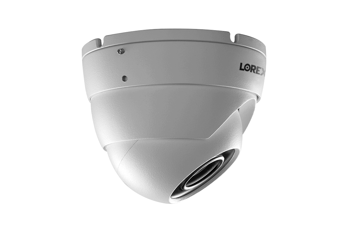 2K Super HD 8-Channel Security System with Eight 2K (5MP) Dome Cameras, Advanced Motion Detection and Voice Control