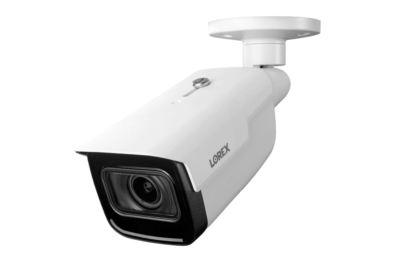 4K (8MP) Nocturnal Motorized Varifocal Smart IP White Bullet Security Camera - White Child