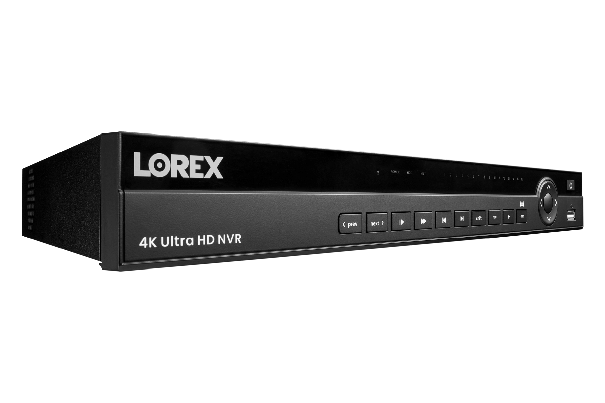 Lorex 4K (32 Camera Capable) Pro Series 8TB NVR with 16 Channel PoE Switch