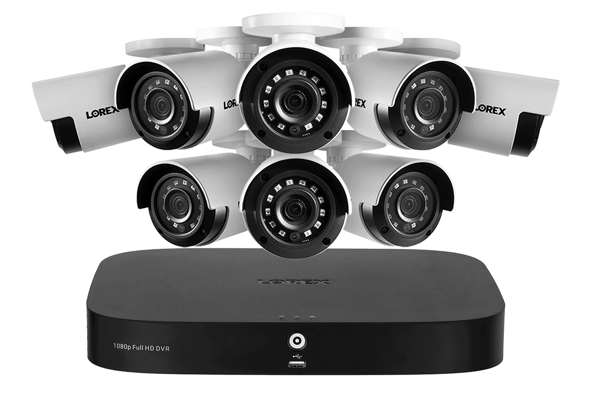 Lorex 1080p 8 Camera Capable 1TB Wired DVR System